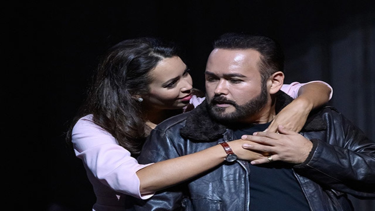 The Metropolitan Opera: Lucia di Lammermoor backdrop