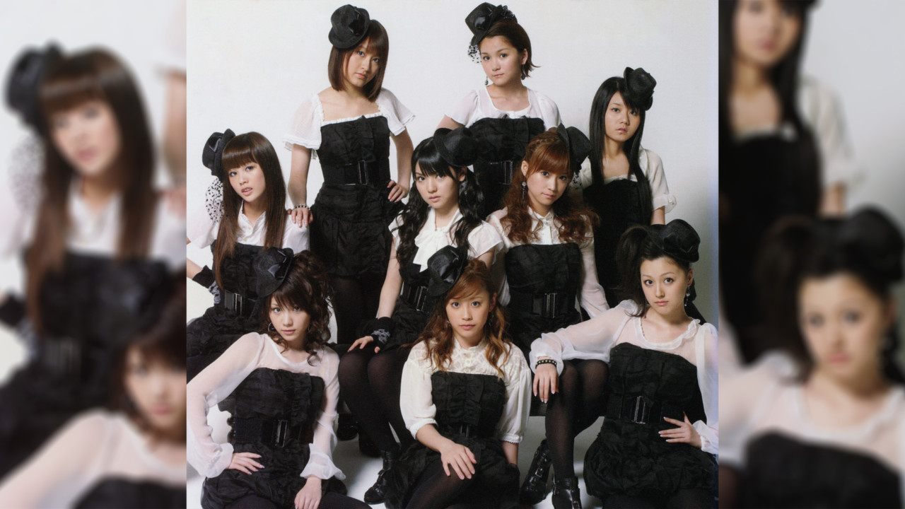 Eizouza・Morning Musume. 5 ~Single M Clips~ backdrop