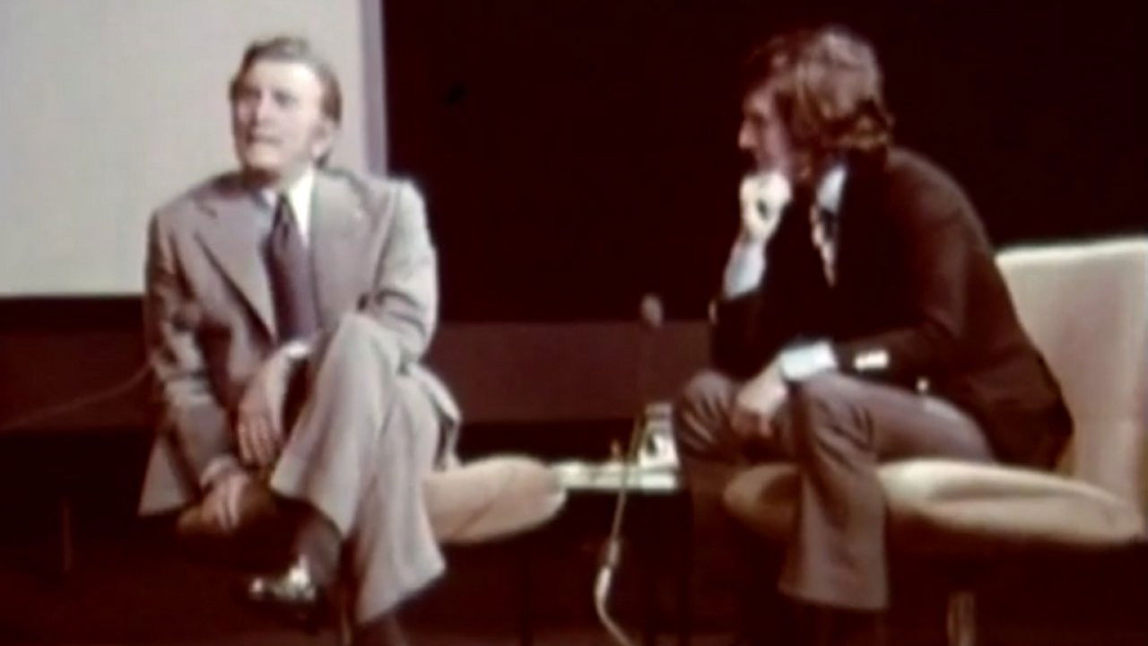 Kirk Douglas backdrop