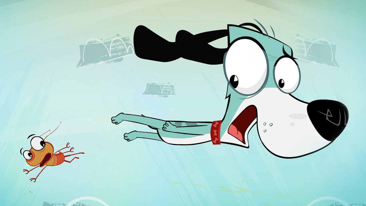 Flea-Bitten! backdrop