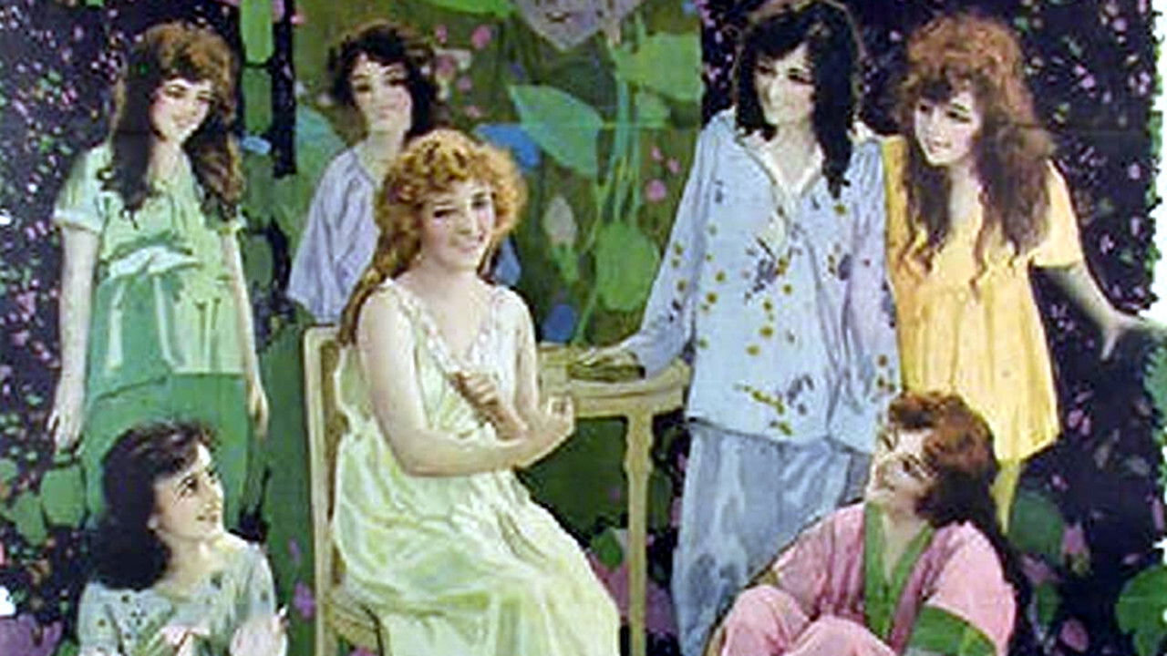 Cecilia of the Pink Roses backdrop