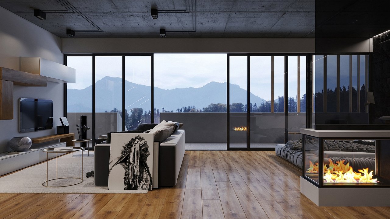 Kaminfeuer 4K backdrop