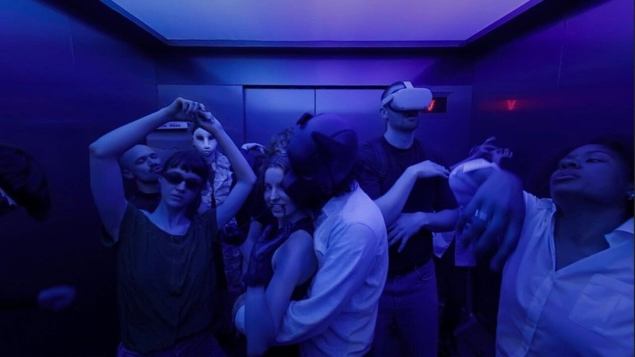 Silent Disco backdrop