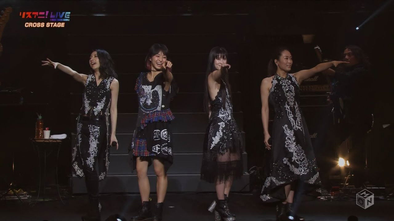 LiSA x Kalafina - LisAni! LIVE 2017 CROSS STAGE backdrop