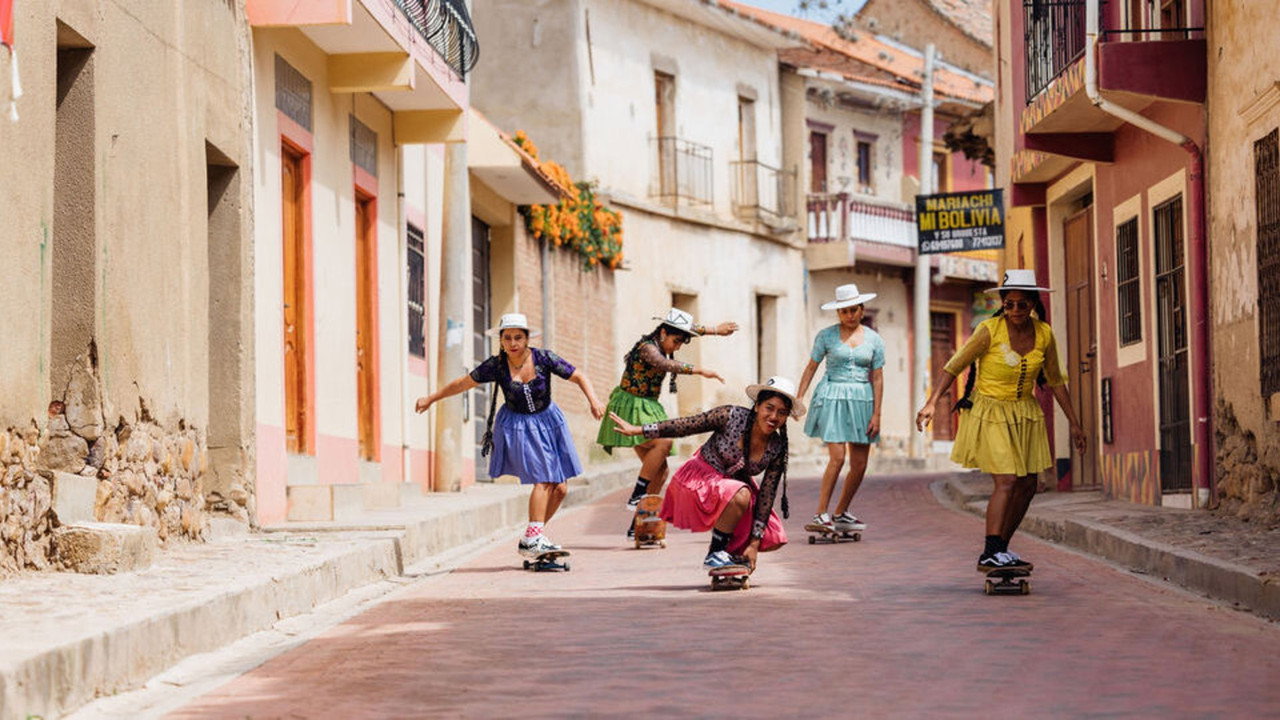 ImillaSkate: The Cholita Skaters of Bolivia backdrop