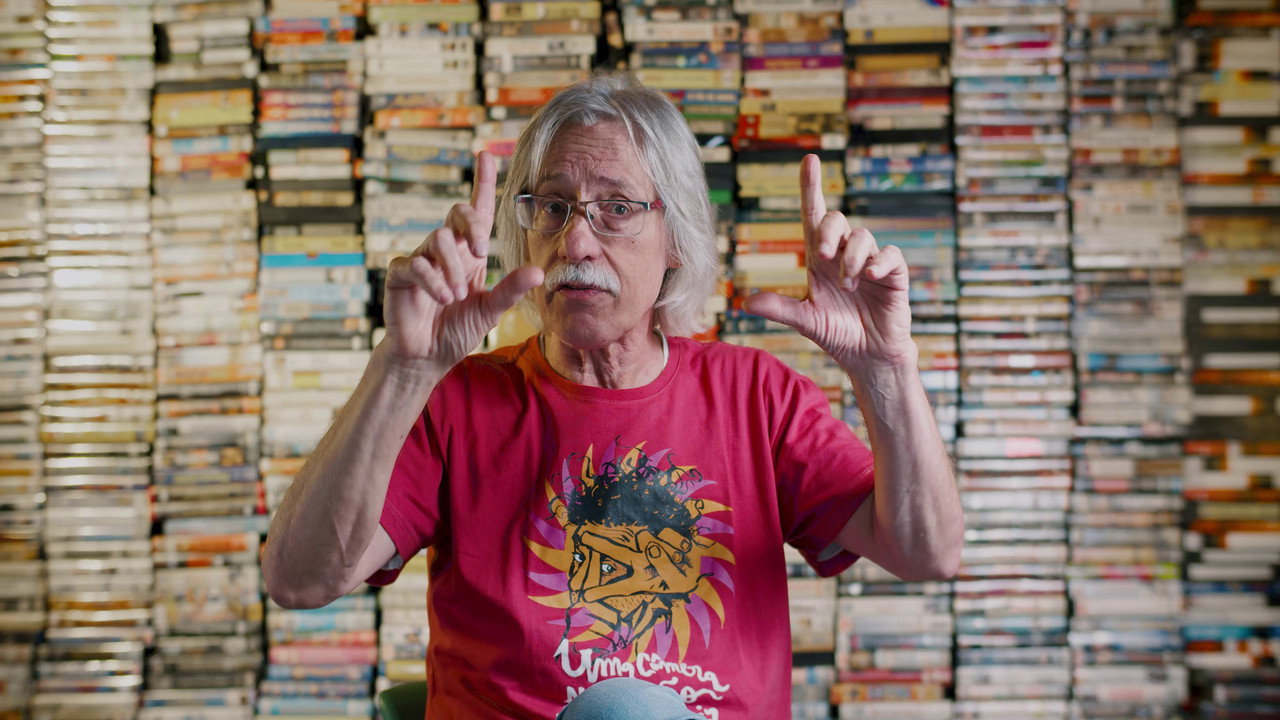 Rebobinando Memórias - Videolocadora Charada backdrop