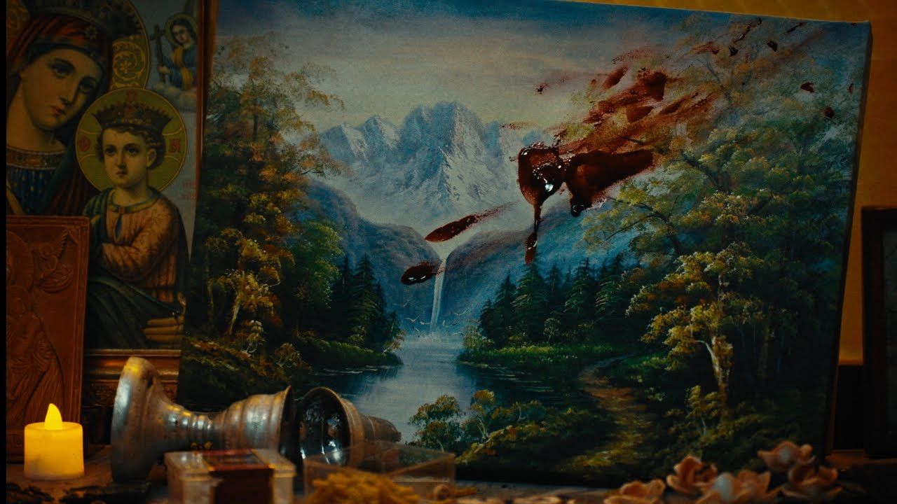 Epikindynoi polites backdrop