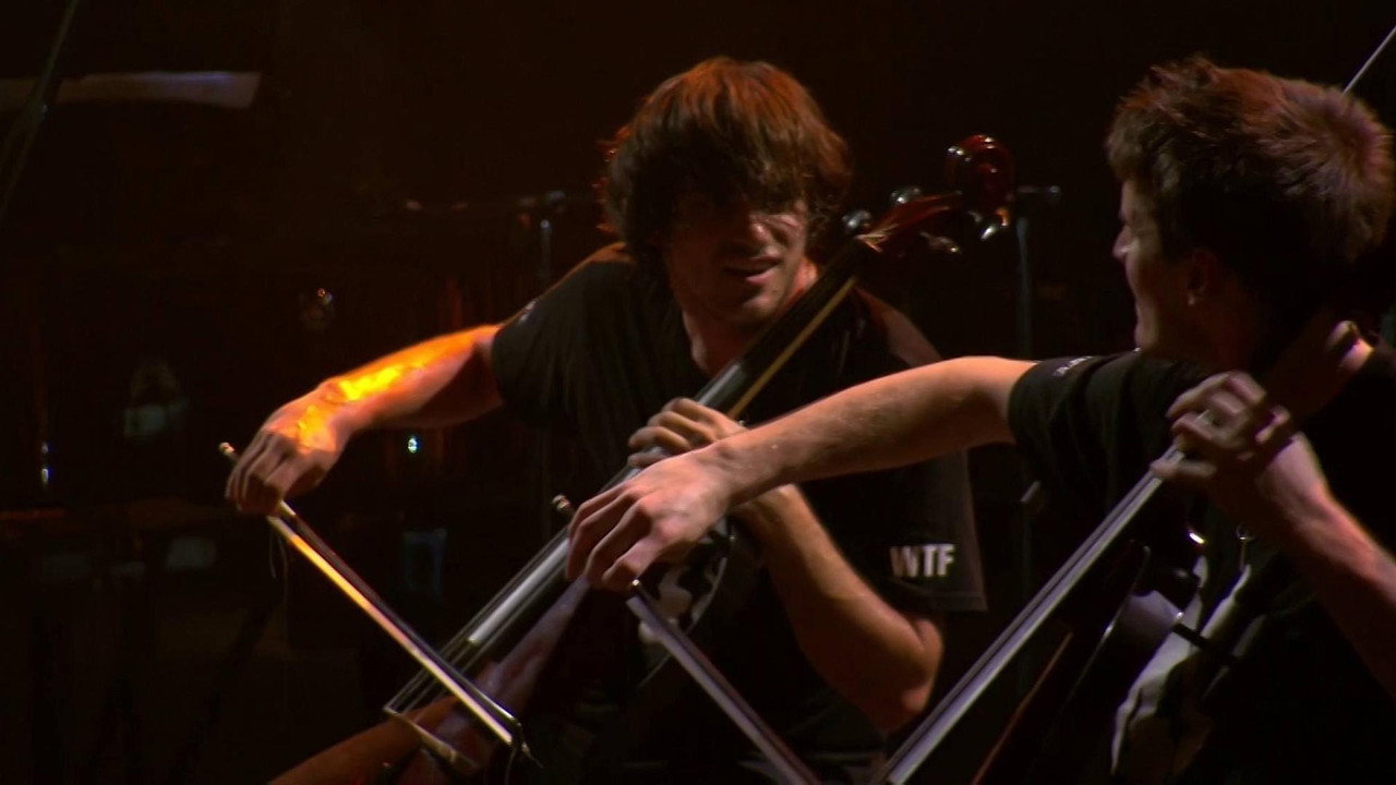 2CELLOS - Live at iTunes Festival 2011 backdrop
