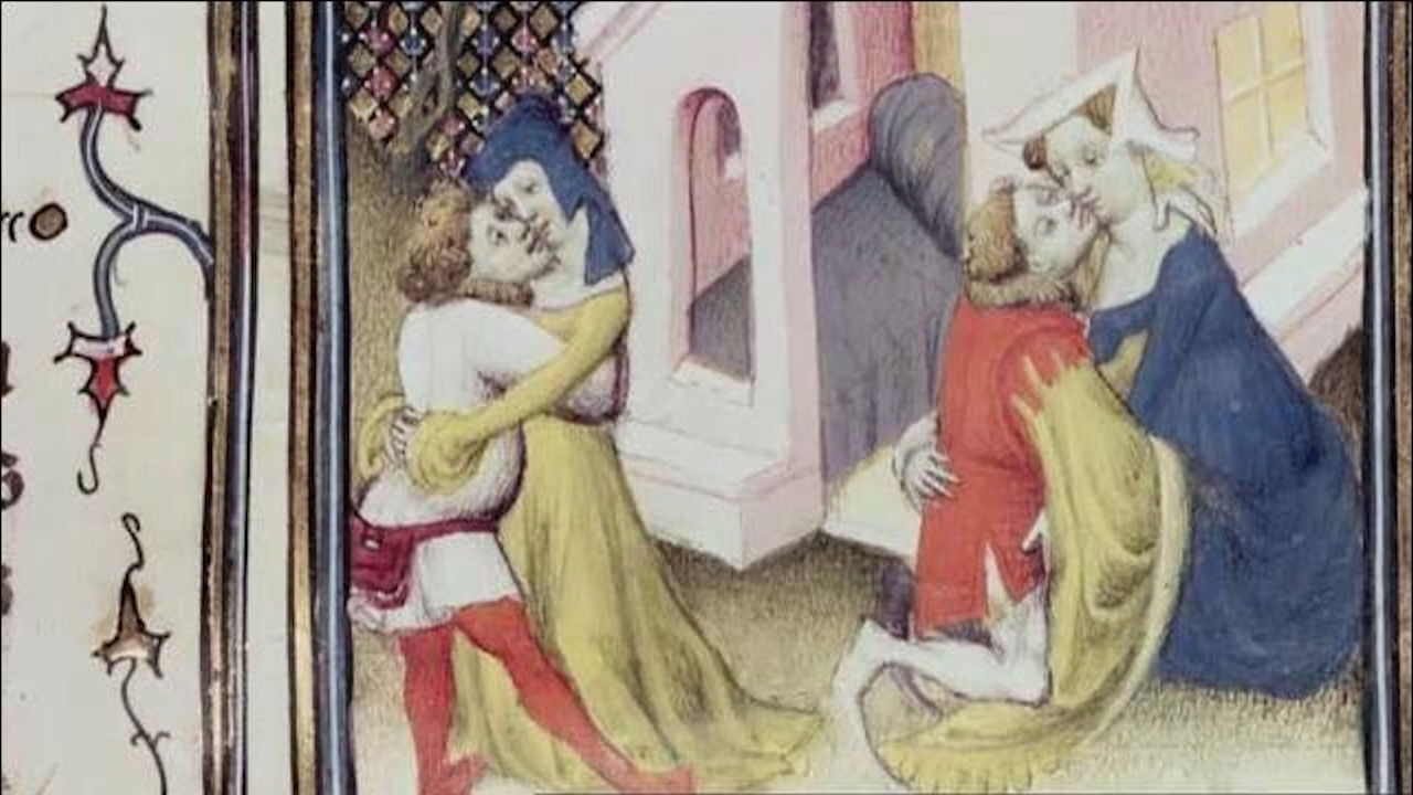 Medieval Lives: Birth, Marriage, Death backdrop