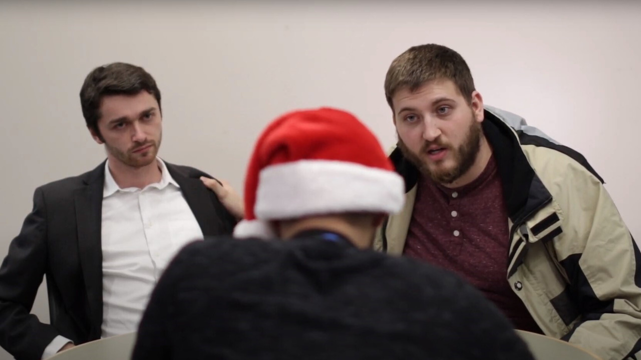 An Awkward Encounter backdrop