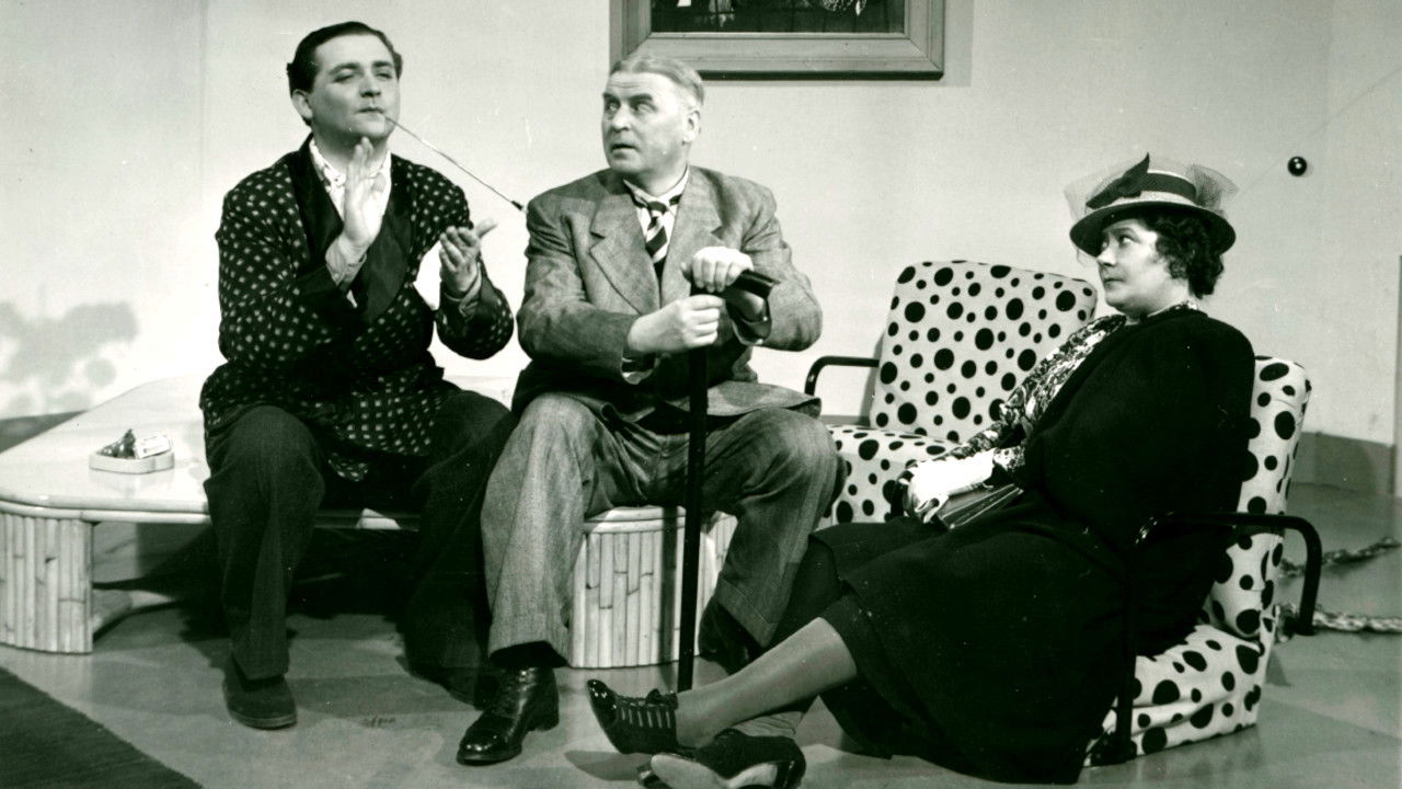 En fattig miljonär backdrop