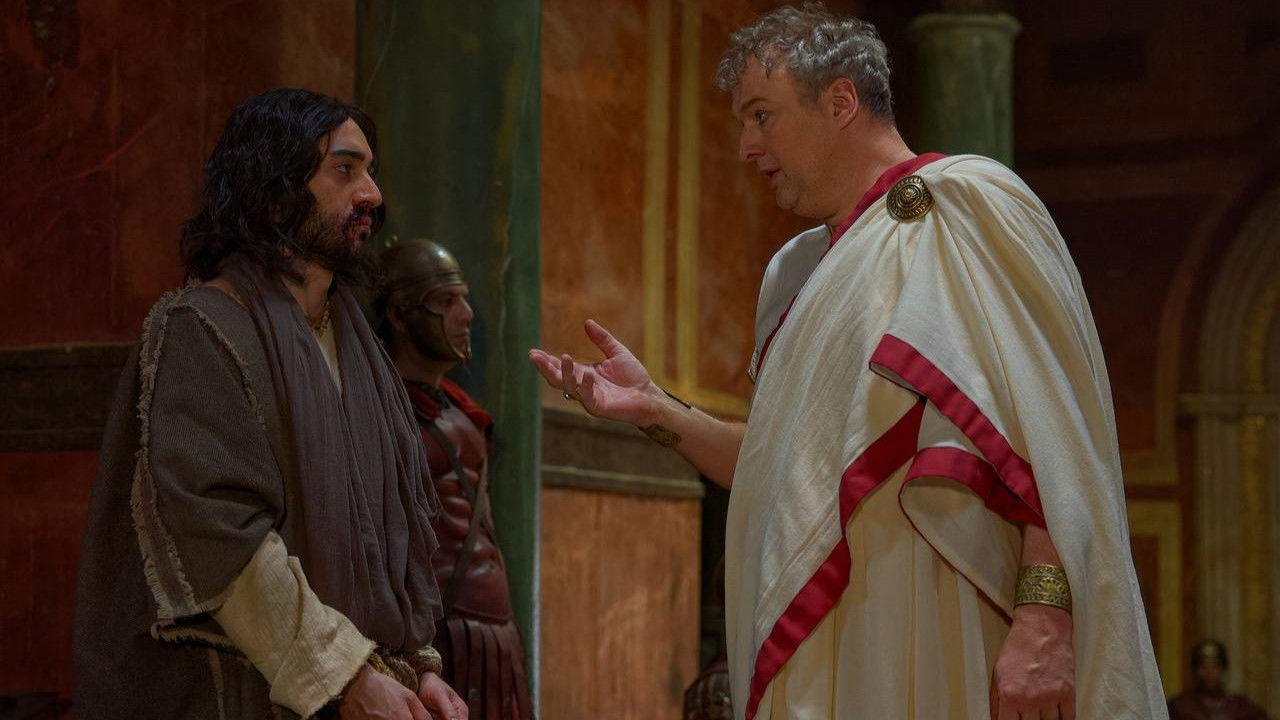 INRI - Warum musste Jesus sterben? backdrop