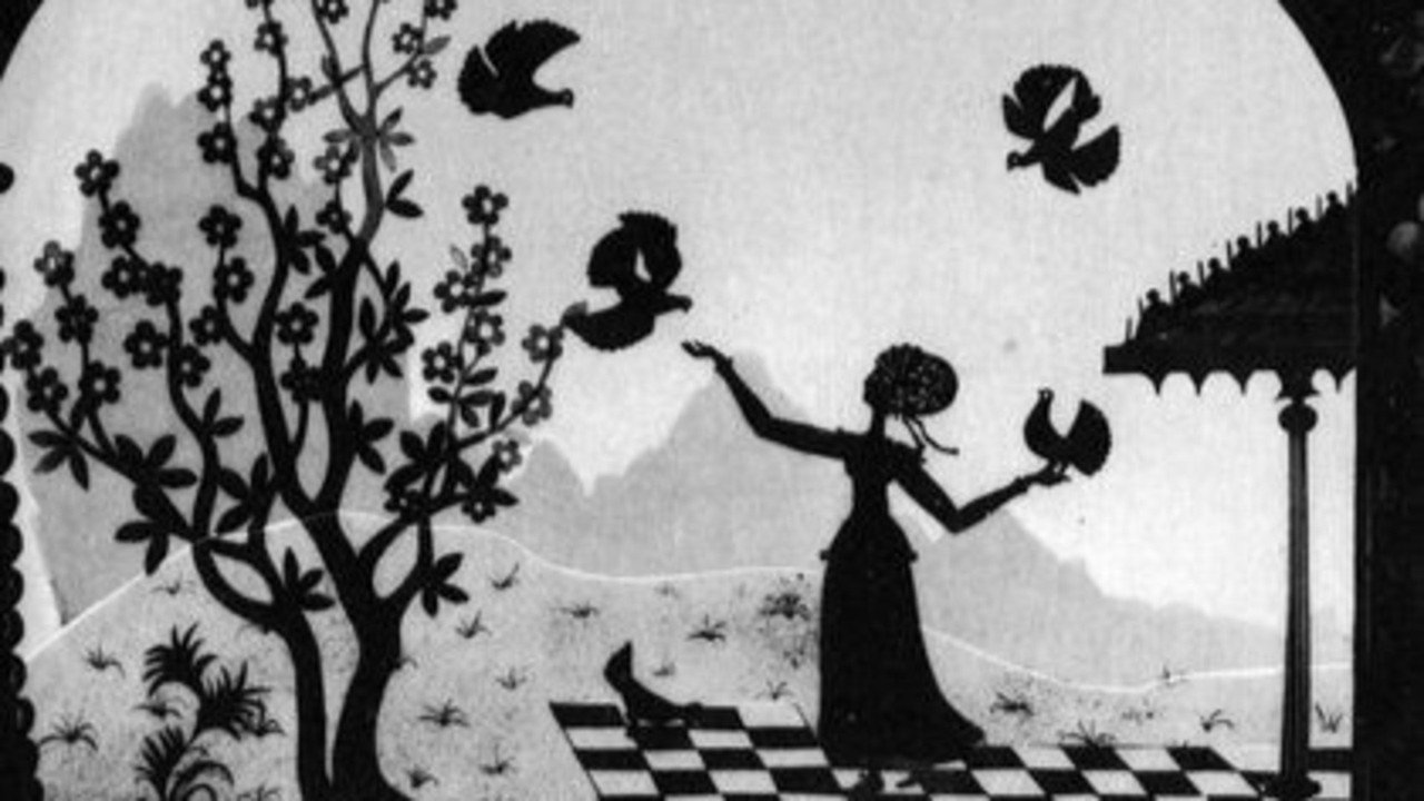 The Daring Girl backdrop