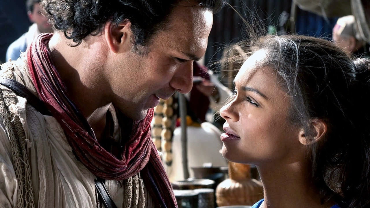 Aladdin and the Death Lamp backdrop