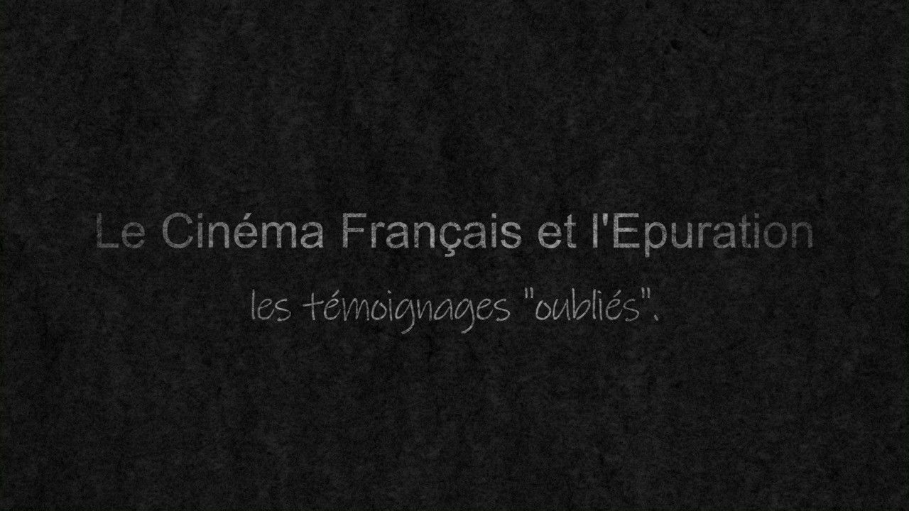 Le cinéma français et l'épuration backdrop