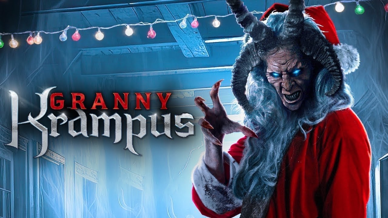 Granny Krampus backdrop