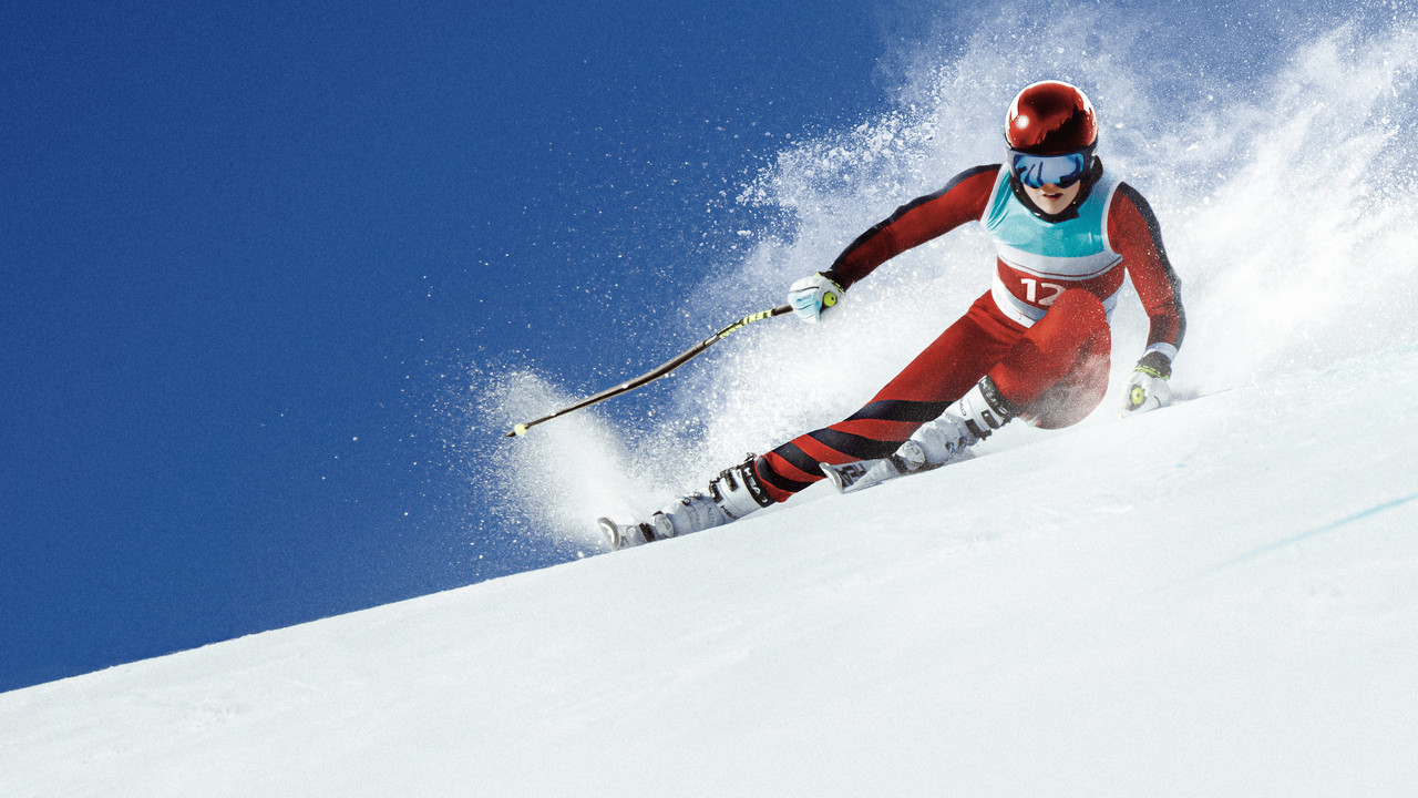 On the Edge: World Cup Ski Racing backdrop