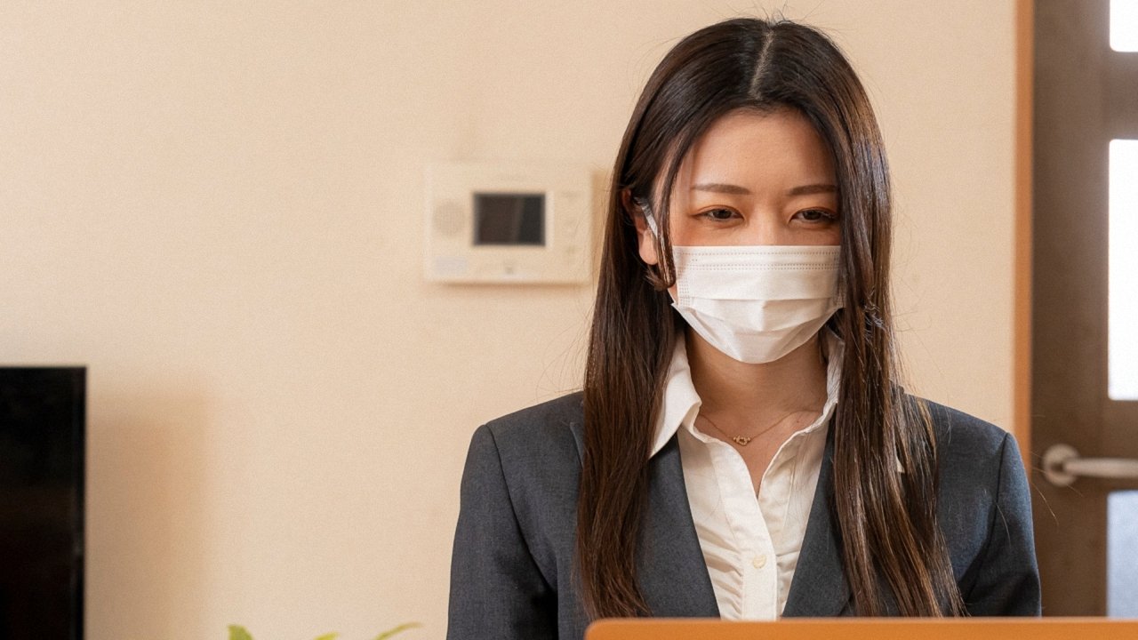 Remote Affair: Love Through a Mask backdrop