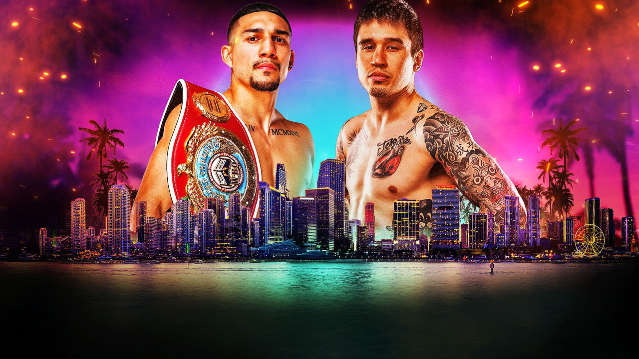 Teofimo Lopez vs. Steve Claggett backdrop