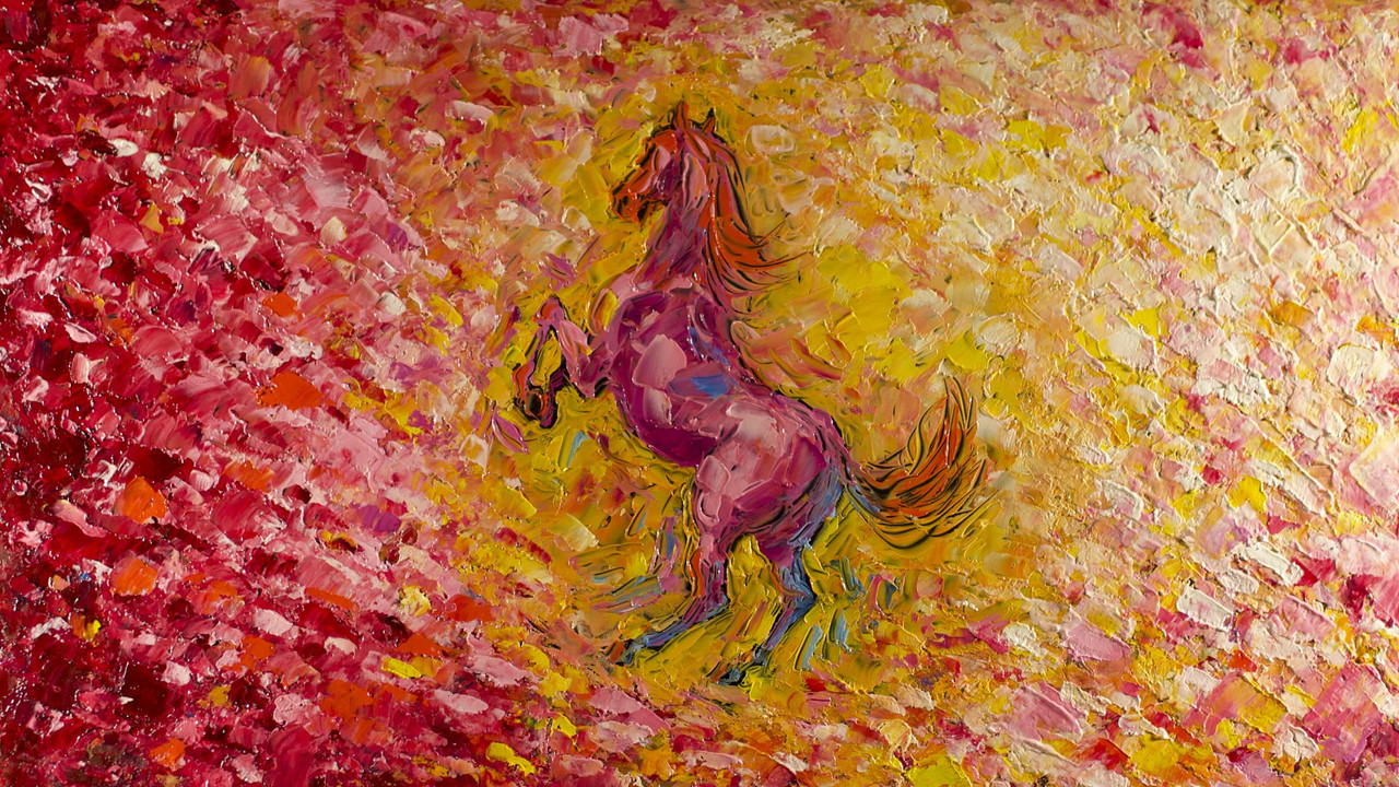 Horse Portrait backdrop