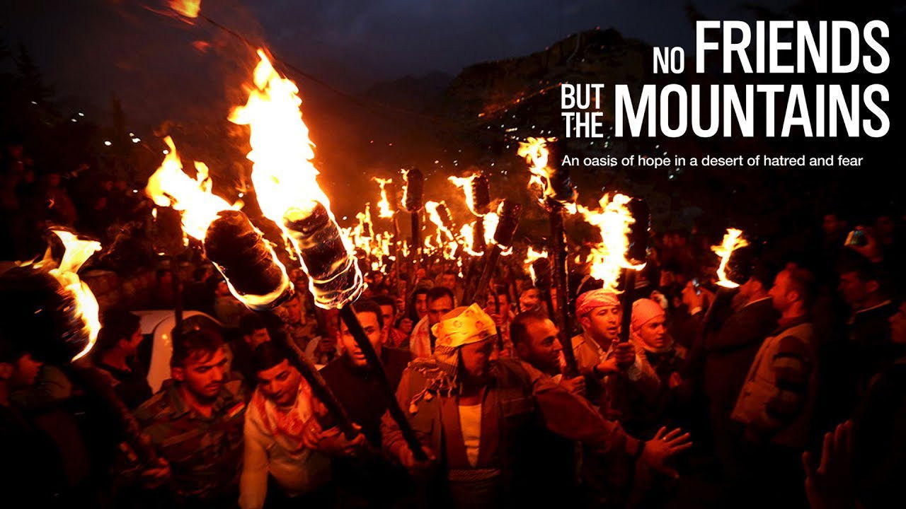 No Friends But the Mountains backdrop