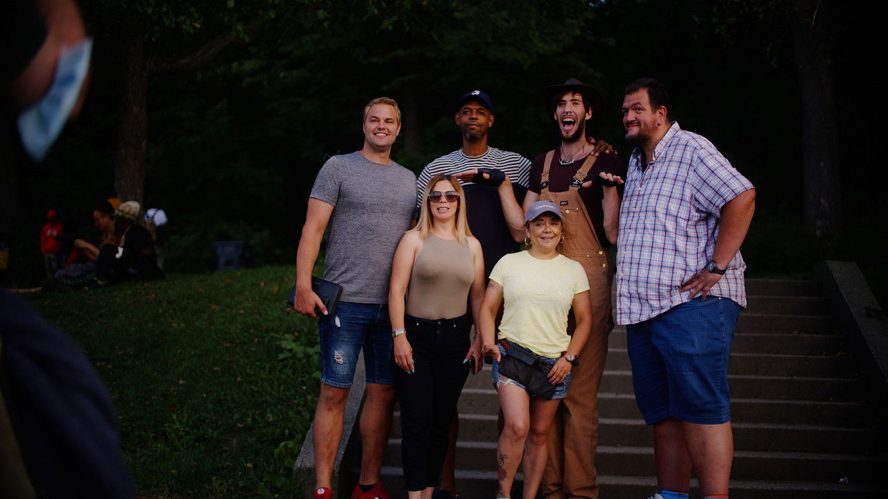 Sept pieds sur terre backdrop