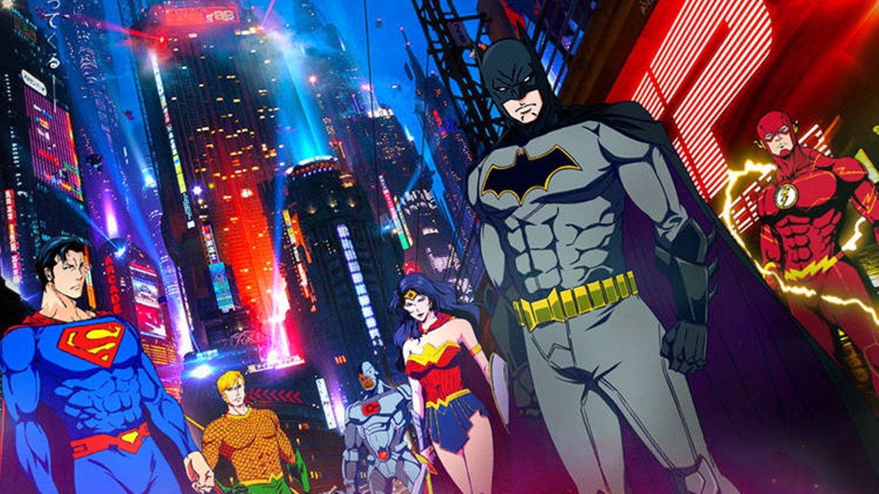 DC Super Heroes vs. Eagle Talon backdrop