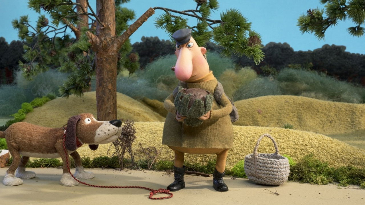 The Life of a Mushroom backdrop