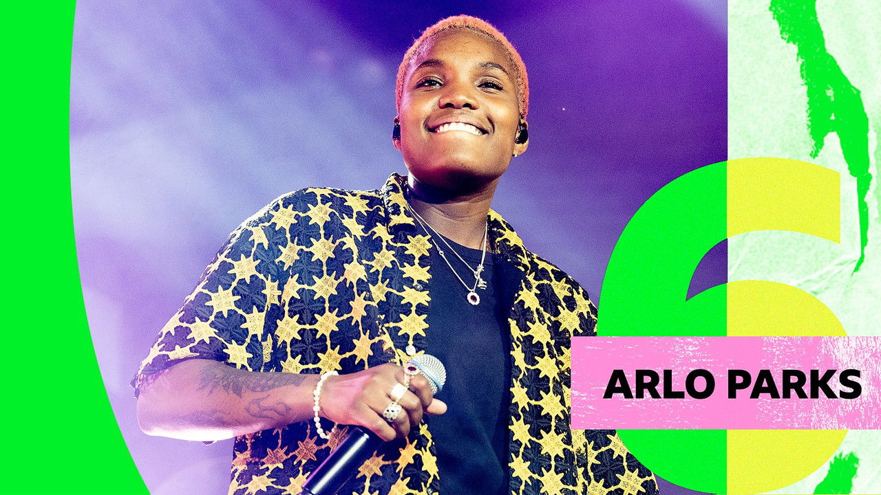 Arlo Parks - 6 Music Festival backdrop