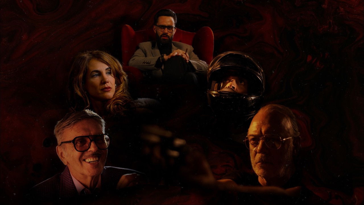 Blood & Marbles backdrop