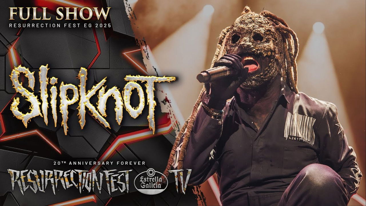 Slipknot - Live at Resurrection Fest EG 2025 backdrop