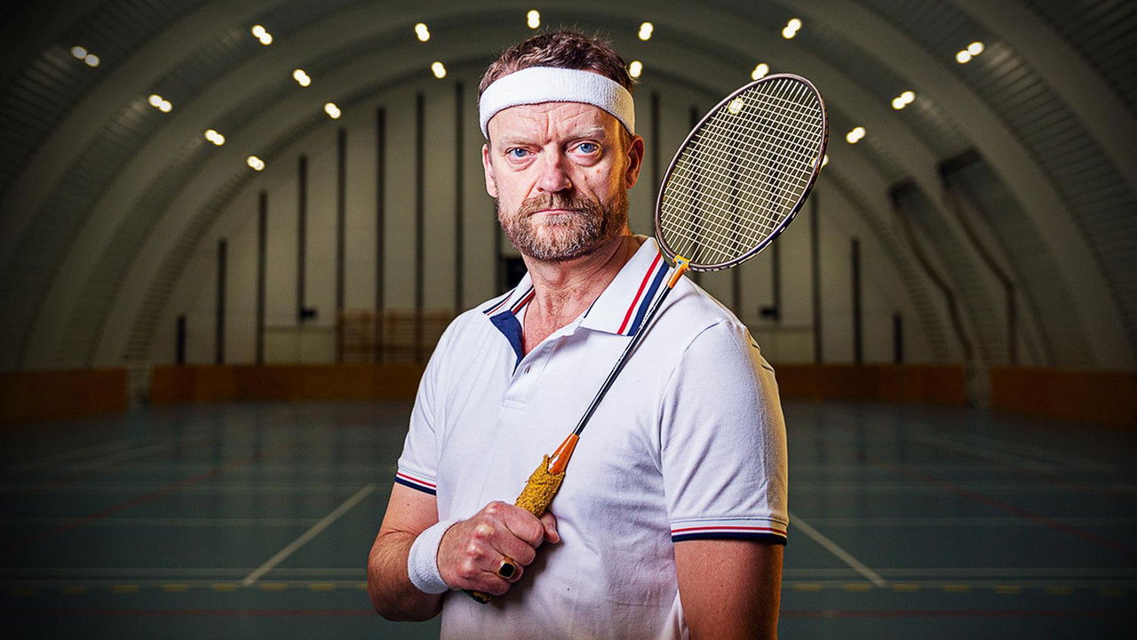 Frank Hvam: Make Badminton Great Again backdrop