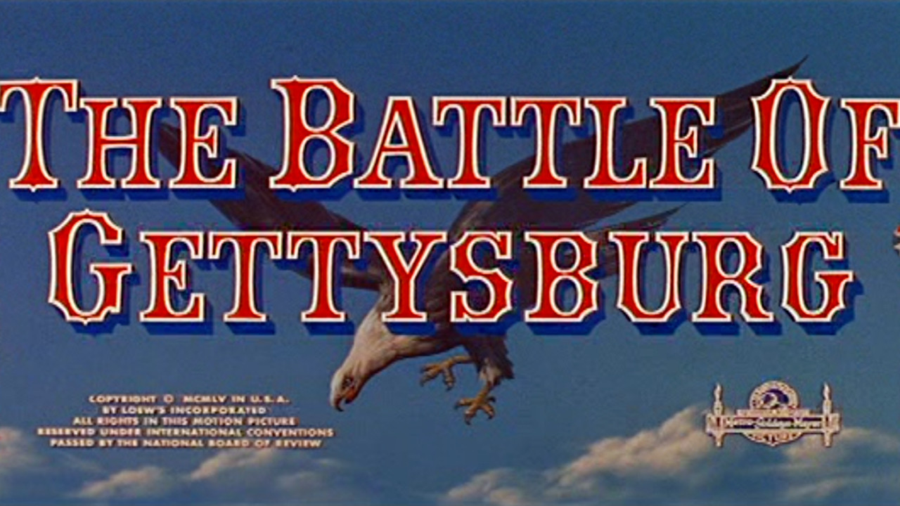 The Battle of Gettysburg backdrop