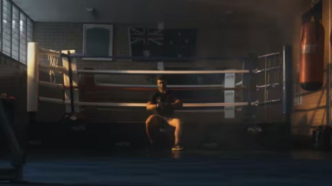 Aboriginal Warrior backdrop