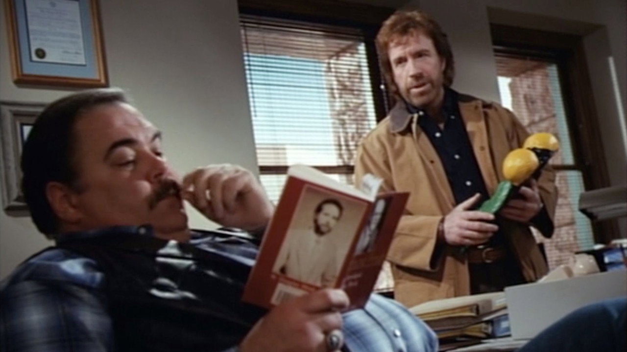 Walker, Texas Ranger: One Riot, One Ranger backdrop