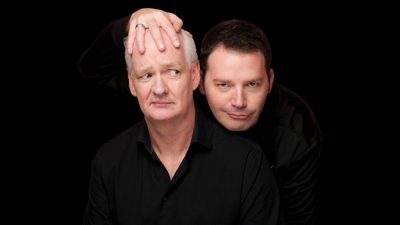 Colin & Brad: Two Man Group backdrop