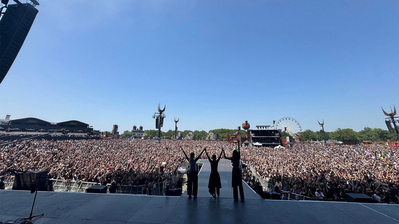 The Warning - Hellfest 2025 backdrop