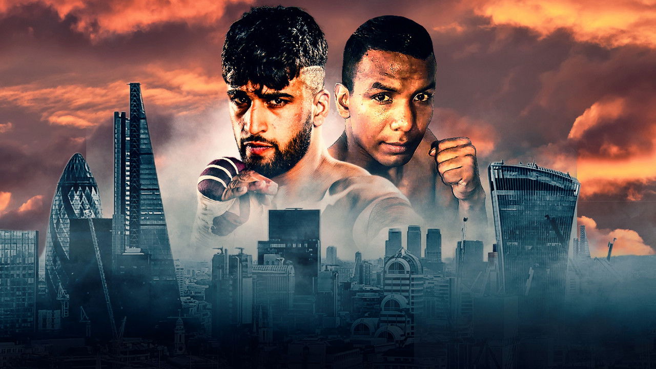 Adam Azim vs. Santos Reyes backdrop