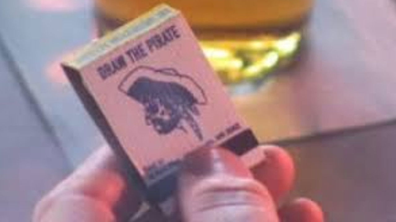 Draw The Pirate backdrop