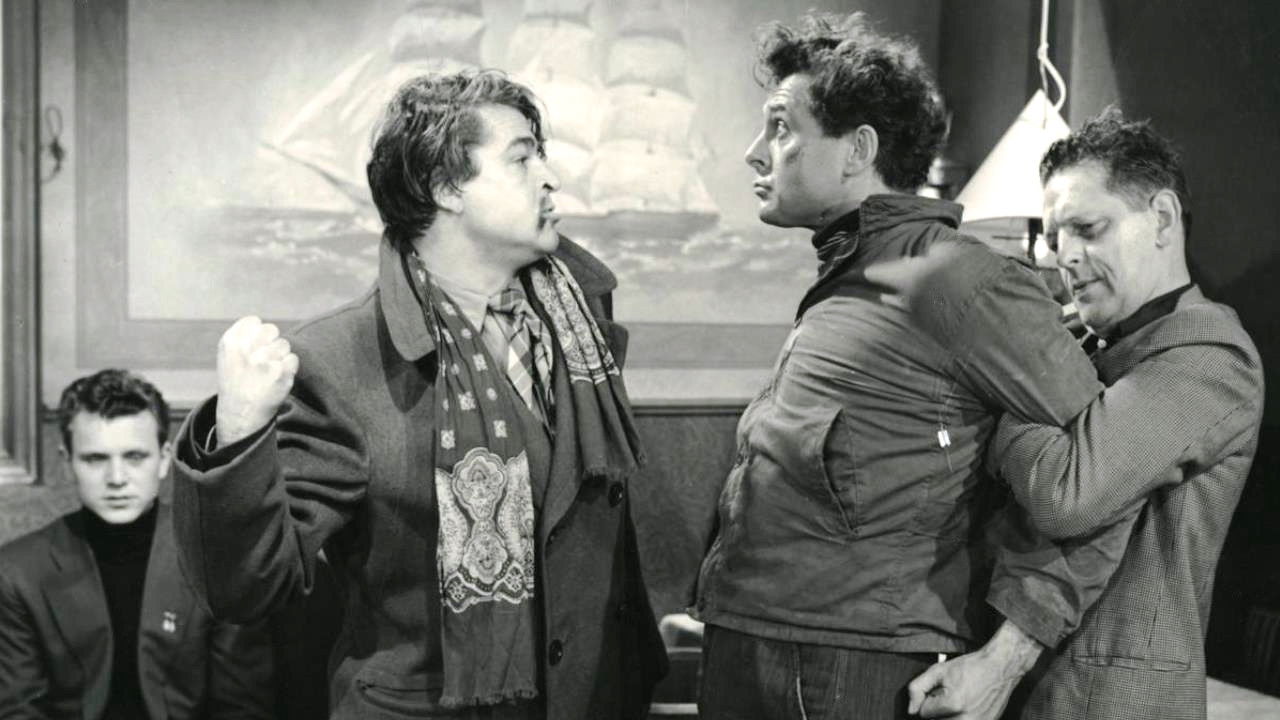 A Sailor goes ashore backdrop