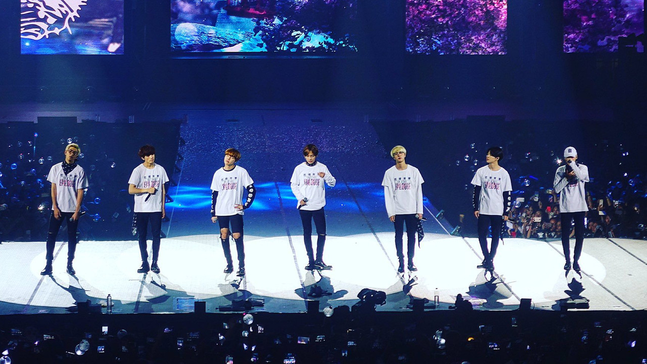 BTS Most Beautiful Moment in Life: Epilogue backdrop