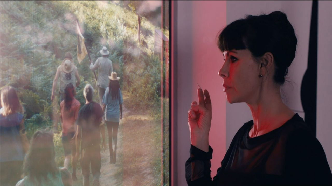 Fuck Private Property! backdrop