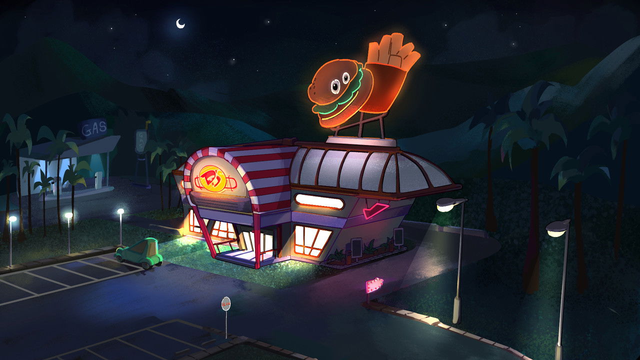 Sorry, We're Closed backdrop