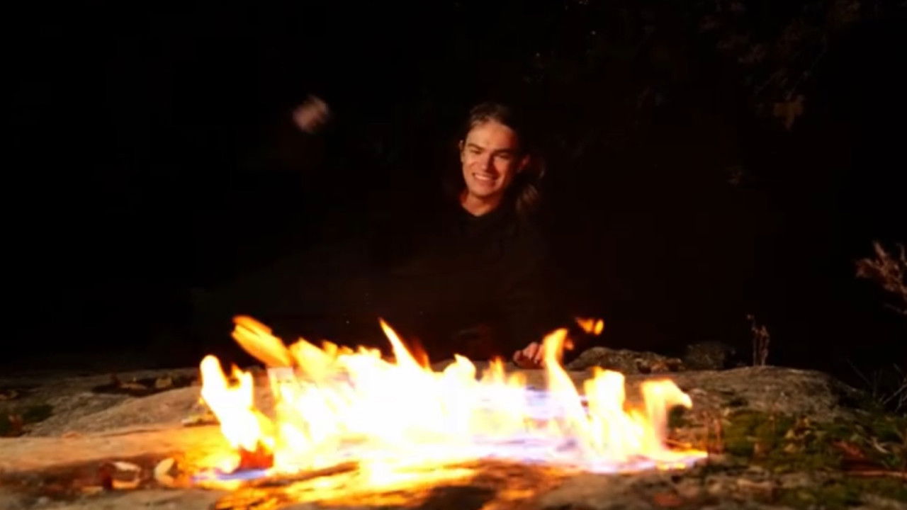 Unintentional Fire backdrop