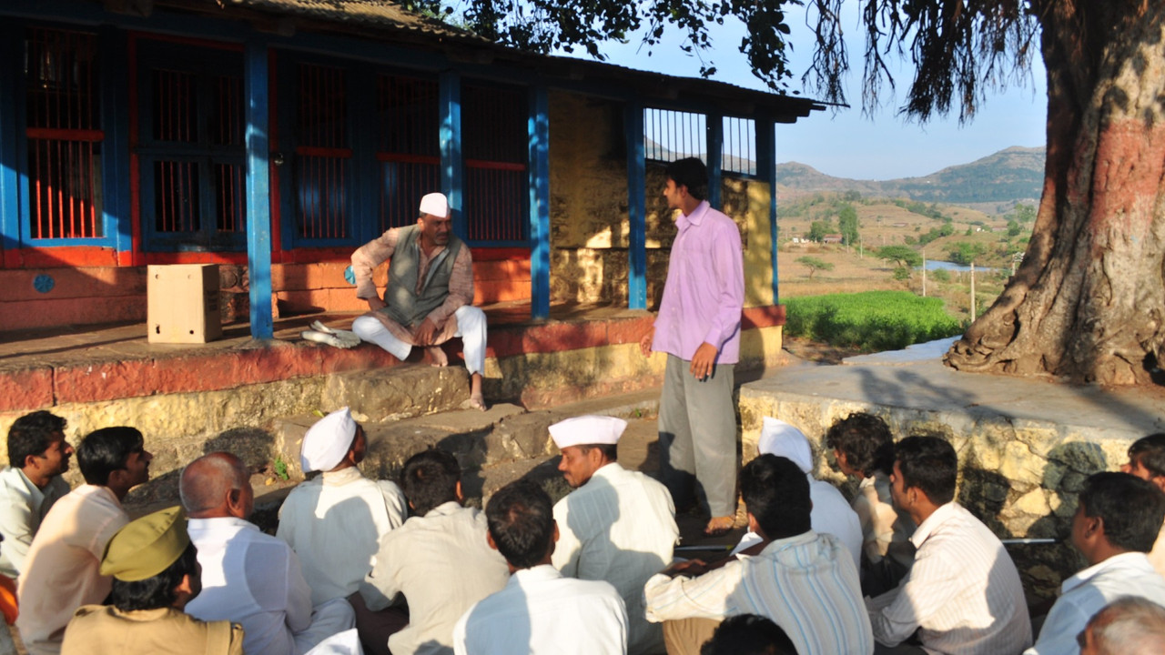 The Real Millionaire backdrop