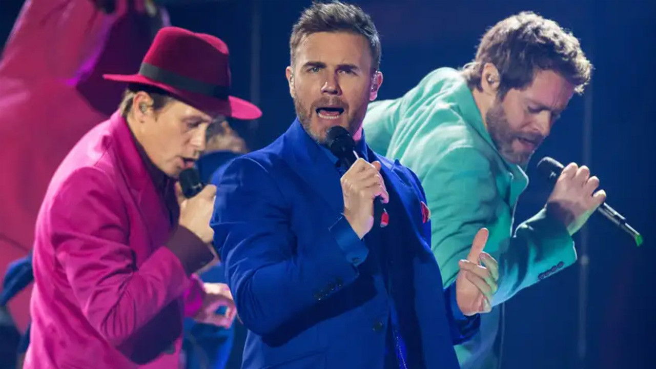 Take That Live 2015 backdrop