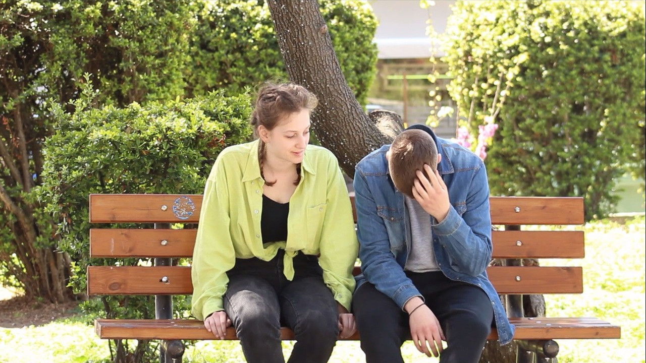 1. OUT. PARK - DAY backdrop