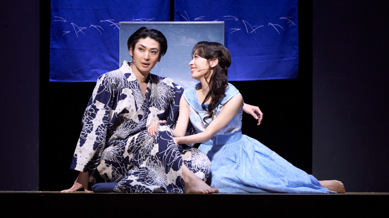 Musical 「Shouwa Genroku Rakugo Shinjuu」 backdrop