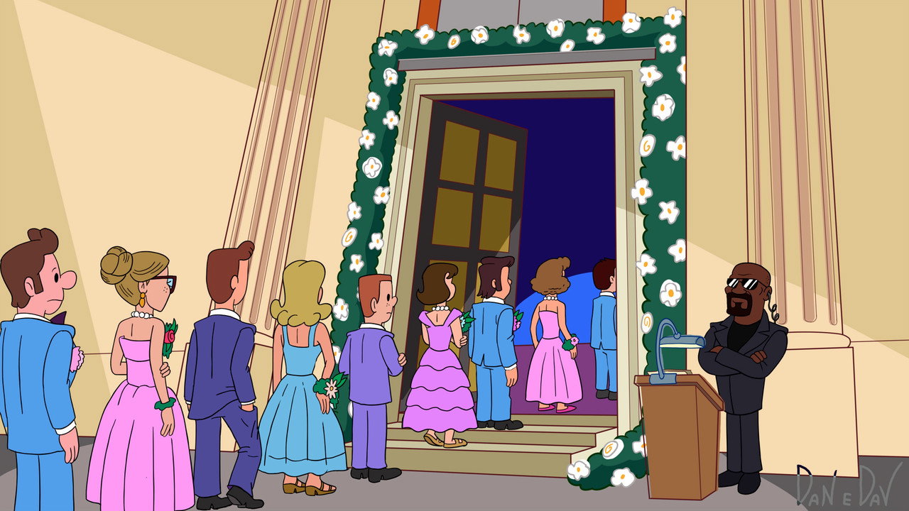 Tutto il 2025 in Un Cartoon backdrop