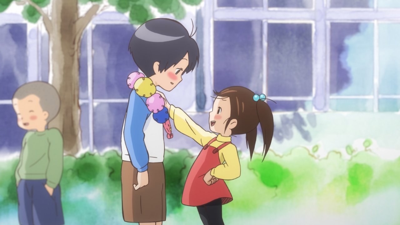 The Big First-Grader and the Small Second-Grader backdrop